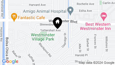Map of 5422 Tattershall Avenue, Westminster CA, 92683