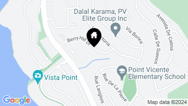 Map of 7250 Berry Hill Dr Drive, Rancho Palos Verdes CA, 90275
