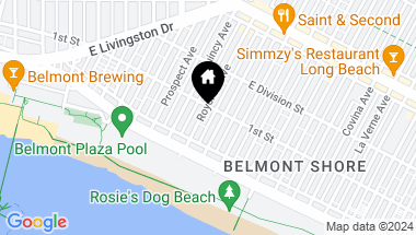 Map of 70 Roycroft Avenue, Long Beach CA, 90803