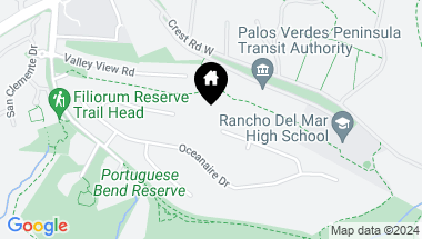 Map of 25 Coveview Drive, Rancho Palos Verdes CA, 90275