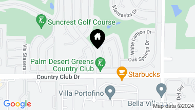 Map of 39800 Palm Greens Parkway, Palm Desert CA, 92260