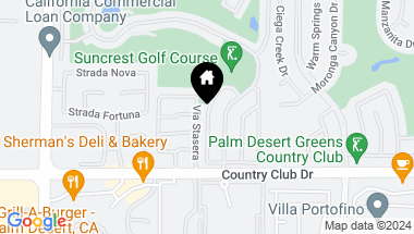 Map of 73450 Country Club Drive 37, Palm Desert CA, 92260