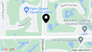 Map of 39828 Narcissus Way, Palm Desert CA, 92211