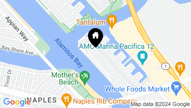 Map of 6111 Marina Pacifica Drive S, Long Beach CA, 90803