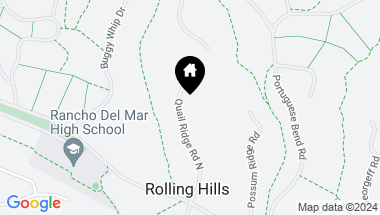 Map of 5 N Quail Ridge, Rolling Hills CA, 90274