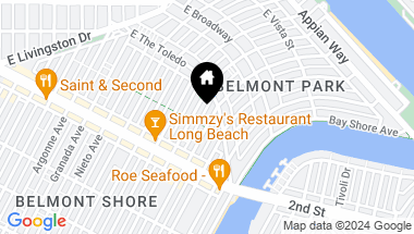 Map of 233 Pomona Avenue, Long Beach CA, 90803
