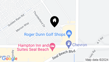 Map of 13881 Thunderbird Drive 66L, Seal Beach CA, 90740
