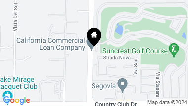 Map of 73450 Country Club Drive 326, Palm Desert CA, 92260