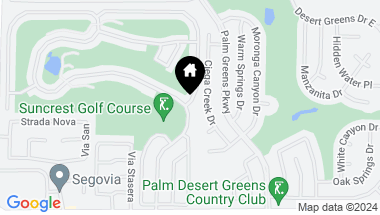 Map of 73450 Country Club Drive 106, Palm Desert CA, 92260