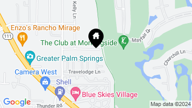 Map of 70380 Desert Cove Avenue, Rancho Mirage CA, 92270