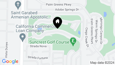 Map of 73450 Country Club Drive 141, Palm Desert CA, 92260
