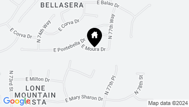 Map of 7703 E MOURA Drive, Scottsdale AZ, 85266