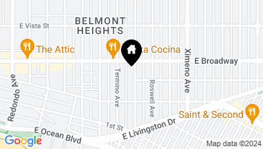 Map of 219 Belmont Avenue, Long Beach CA, 90803