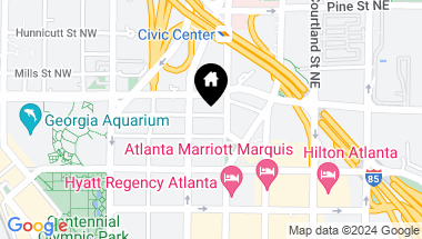 Map of 16 W Peachtree Place NW Unit B, Atlanta GA, 30308