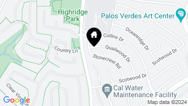 Map of 29316 Stonecrest Road, Rolling Hills Estates CA, 90275