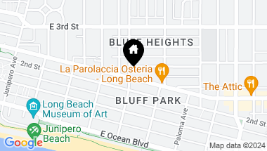 Map of 2801 E Broadway, Long Beach CA, 90803