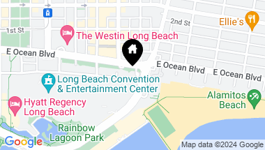 Map of 700 E Ocean Boulevard 3007 & 3008, Long Beach CA, 90802