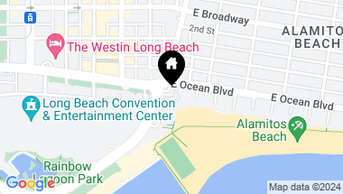 Map of 800 E Ocean Boulevard 403, Long Beach CA, 90802