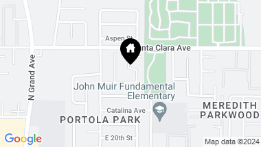 Map of 2238 N Lyon Street, Santa Ana CA, 92705