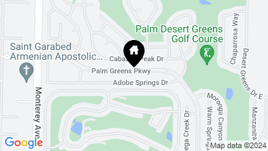 Map of 73325 Palm Greens Parkway, Palm Desert CA, 92260