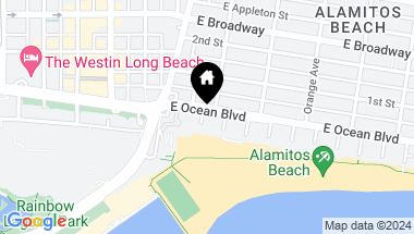 Map of 930 E Ocean Boulevard, Long Beach CA, 90802