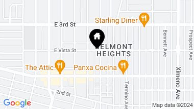 Map of 249 Grand Avenue, Long Beach CA, 90803