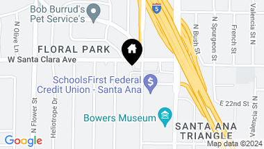 Map of 2206 N Broadway G, Santa Ana CA, 92706
