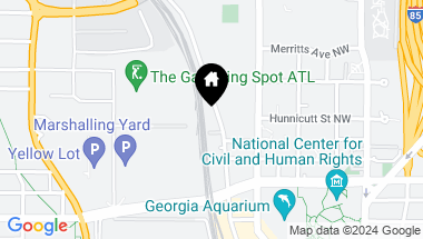 Map of 490 Marietta Street NW Unit 104, Atlanta GA, 30313
