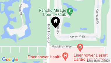 Map of 275 Kavenish Drive, Rancho Mirage CA, 92270