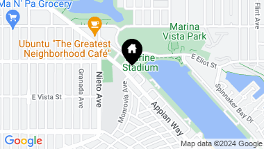 Map of 373 Marina Park Lane, Long Beach CA, 90803