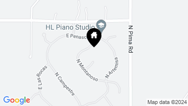 Map of 30600 N PIMA Road # 76, Scottsdale AZ, 85266