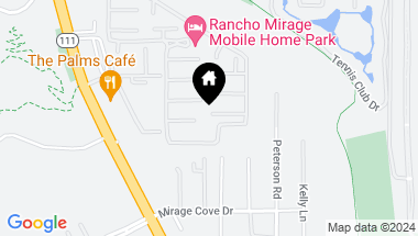 Map of 218 Tropical Park Street, Rancho Mirage CA, 92270