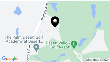 Map of 804 Retreat Circle, Palm Desert CA, 92260