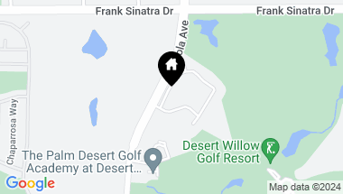Map of 1704 Retreat Circle, Palm Desert CA, 92260