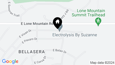 Map of 7723 E VISAO Drive, Scottsdale AZ, 85266