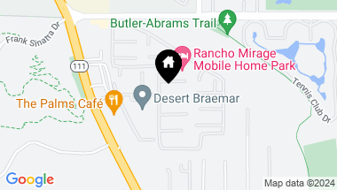 Map of 127 Del Mar, Rancho Mirage CA, 92270