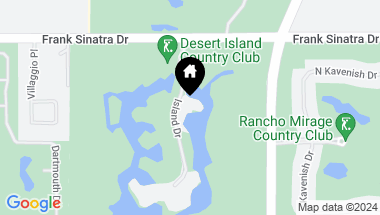 Map of 910 Island DR Unit: 210, Rancho Mirage CA, 92270
