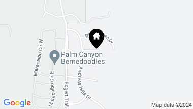 Map of 1633 Stonehedge Road, Palm Springs CA, 92264