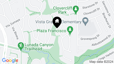 Map of 1429 Via Zumaya, Palos Verdes Estates CA, 90274