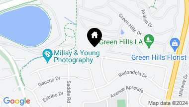 Map of 2061 Avenida Feliciano, Rancho Palos Verdes CA, 90275