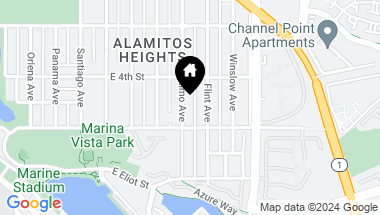 Map of 372 Ultimo Avenue, Long Beach CA, 90814