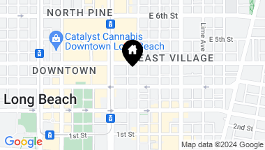 Map of 325 Elm Avenue 205, Long Beach CA, 90802