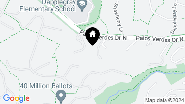 Map of 2900 Palos Verdes Drive N, Rolling Hills CA, 90274