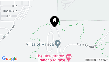 Map of 31 Santa Rosa Mountain Lane, Rancho Mirage CA, 92270