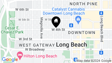 Map of 354 Chestnut Avenue 12, Long Beach CA, 90802