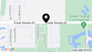 Map of 68 Dartmouth Drive, Rancho Mirage CA, 92270