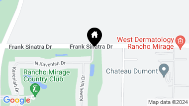 Map of 154 Kavenish Drive S, Rancho Mirage CA, 92270