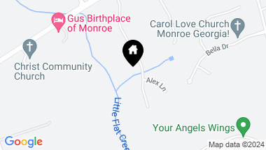 Map of 4090 Jewel Ridge, Monroe GA, 30655