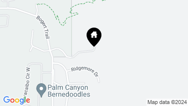 Map of 1721 Pinnacle Point, Palm Springs CA, 92264