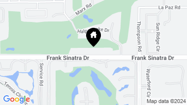 Map of 70650 Frank Sinatra Drive, Rancho Mirage CA, 92270
